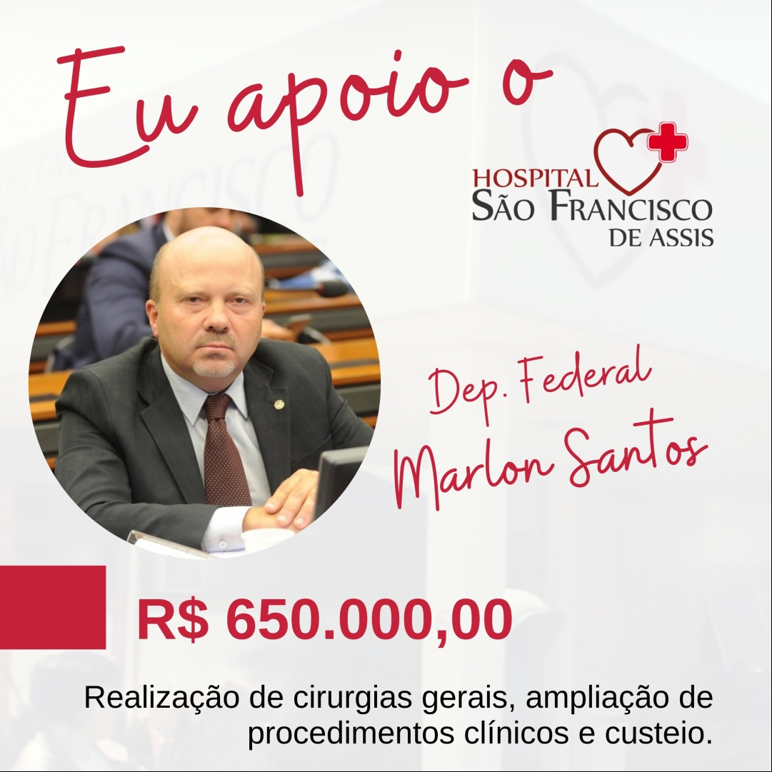 Dep. Federal Marlon Santos