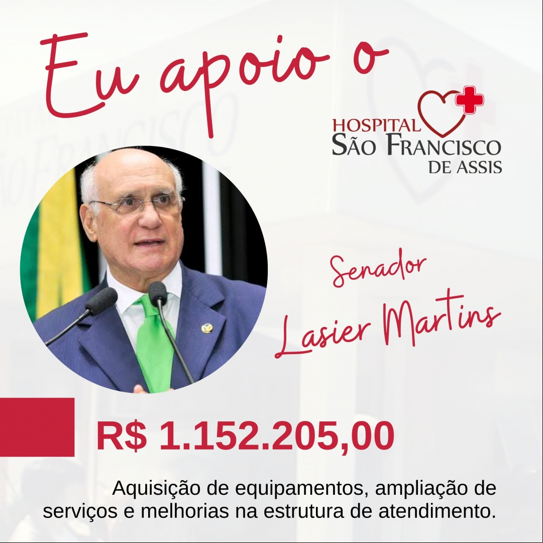 Senador Lasier Martins